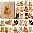 thumbnail image 2 of Pomeranian Sweet Wonderland Advent Calendar 2025,24 Days Celebrate Christmas Countdown Gift, 2D Acrylic Cute Canine-Themed Treats & Toys,Celebrate Christmas Countdown Gift for Pomeranian Lovers, 2 of 3