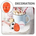 thumbnail image 4 of KAKOWELY 12 huevos de Pascua rellenables de plástico con forma de pelota deportiva, huevos de Pascua que se abren y rellenos para cestas de Pascua., 4 of 5