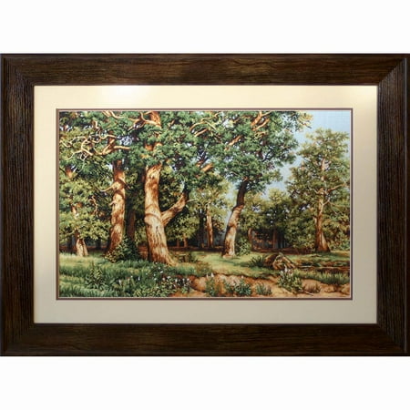 UPC: 4840746008184 | Luca-S The Oak Grove Counted Cross-Stitch Kit