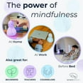 thumbnail image 6 of Mindsight Breathing Buddha Guided Visual Meditation Light, Mindfulness and Breathing Tool for Adults and Kids, Rechargeable Silicone Relaxation Lamp, 6 of 14