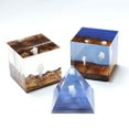thumbnail image 4 of piezas de rellenos de epoxi de cristal 3D para manualidades, miniadornos de astronauta, accesorios tridimensionales para micropaisaje (blanco estilo A 01 + estilo A 02 + estilo A 03 + estilo A 04), 4 of 5
