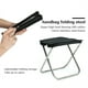 thumbnail image 4 of Silla de camping taburete de pesca plegable ligero de picnic asiento de picnic senderismo caza camping muebles equipo equipo accesorios de campista negro Scienceny OD011606-01B, 4 of 7