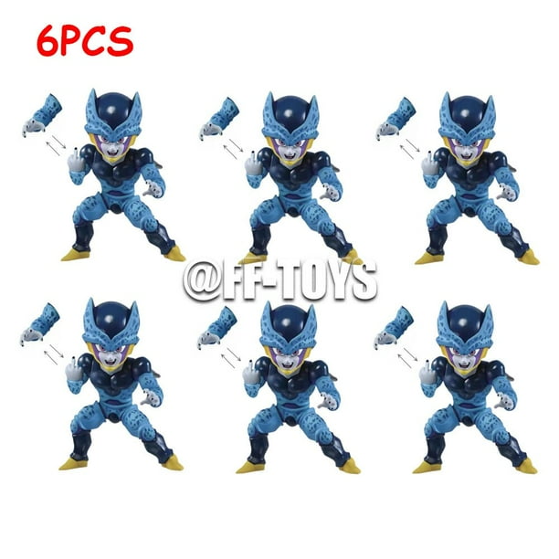 Figuras de acción de Dragon Ball VS Omnibus Ichiban Kuji F Prize Cell Cooler Vegeta, modelo de colección de PVC, juguetes para niños, regalowith box Gong Bohan LED