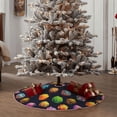 thumbnail image 4 of Sikiie Lovely Planet Nativity Christmas Tree Skirt, Jesus Christian Winter Holiday Tree Mat Decoration(30-48IN)36", 4 of 6