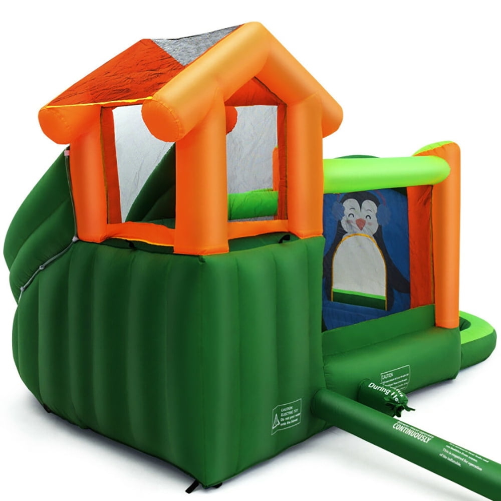Aimee Lii Inflatable Slide Bouncer and Water Park Bounce House Without Blower, Playhouse for Kids Outdoor