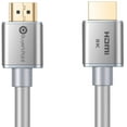 thumbnail image 3 of Buyer's Point Ultra High Speed HDMI 2.1 Cable CL3 Rated Dynamic HDR 1.8M(6ft) 8K 120Hz, 48Gbps, Dolby Vision, eARC Compatible with Apple TV, Nintendo Switch, Roku, Xbox, PS4 Pack of 1 Gray- OEM, 3 of 7