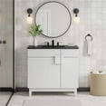thumbnail image 2 of Modway Miles 36” Bathroom Vanity in Black White, 2 of 11