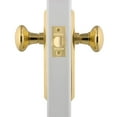 thumbnail image 3 of nostalgic warehouse nyknyk_prv_238_nk new york solid brass privacy knob set with 2-3/8" backset, 3 of 7