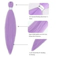 thumbnail image 3 of Jumbo Braid Hair 26inch Synthetic Fiber Hair Extensions Crochet Braiding Gradient Color Twist Braids Hair Styling Tools, 3 of 8