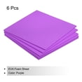 thumbnail image 3 of EVA Foam Sheets Purple 9.8 Inch x 9.8 Inch 5mm Thick Crafts Foam Sheets 6Pcs, 3 of 6