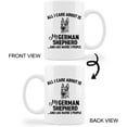thumbnail image 3 of Funny German Shepherd Mug Cup,All I Care About is My German Shepherd Ceramic Mug-11oz Coffee Milk Tea Mug Cup,Gifts For Dog Lovers German Shepherd Mom Dog Mom Women Teen Girls,Pet Lovers Gifts, 3 of 4