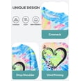 thumbnail image 6 of Lanbubble Girls Long Sleeve T Shirt Casual Graphic Tie Dye Top 7-12Y, 6 of 12