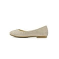 thumbnail image 2 of Dream Pairs Kids Girls Flat Shoes Casual Dress Shoes Slip On Mary Jane Shoes Muy Gold/Glitter Size 4, 2 of 5