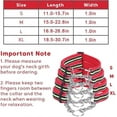thumbnail image 4 of Reflective Martingale Dog Collars, Adjustable Soft Neoprene Padded Breathable Nylon Pet Collar for Puppy, Medium and Large Dogs,Rose Red,L, 4 of 5