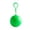 Green, variant on CSStudio Portable Disposable Raincoat Ball Keychain, PE Waterproof Emergency Rain Poncho with Hook for Backpack, Compact Outdoor Rain Gear for Travel Camping Hiking, Single Unit