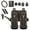 Camo Deer, variant on Chririnla Camouflage Bear Vehicle Accessories Set Comfortable Car Front Rear Seats Covers 14 Pieces Sets with Center Console Mat, Handbrake Pad, Gear Shift Cover, Elastic Auto Interior Decoration