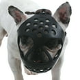 thumbnail image 2 of HAOAN Dog Muzzle for Short Snout Dogs Breathable Holes Biting Chewing, 2 of 7