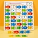 thumbnail image 3 of Juguete magnético de madera para juegos de pesca para niños pequeños, alfabeto, juegos de contar, rompecabezas con números y letras, aprendizaje preescolar ABC y matemáticas, 3 of 5