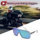 thumbnail image 2 of 1 juego de gafas de motocicleta anti-reflejo Tri-Acetyl Cellulos PC UV400 gafas de sol para deportes al aire libre para motocross, bicicleta de tierra, ATV, lente verde, marco gris, 2 of 6
