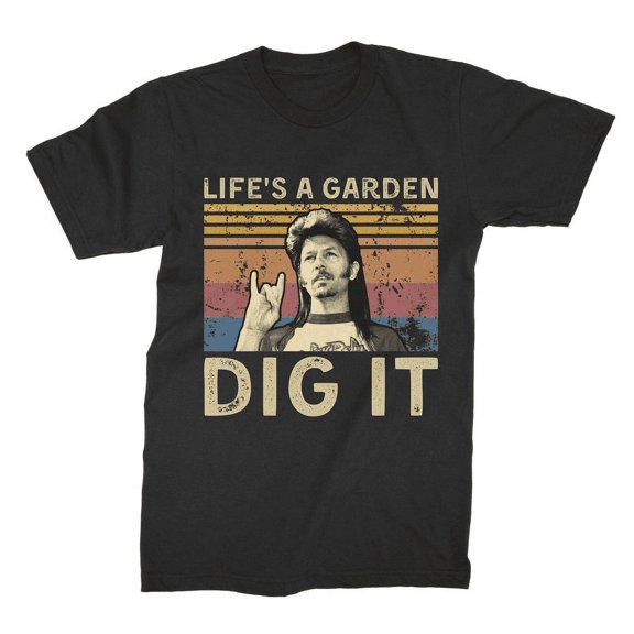 Life's A Garden, Dig It Vintage T Shirt, Gift for Men and Women
