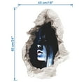 thumbnail image 2 of Halloween Wall Decals Wall Stickers Horror Horrible Peel and Stick Decal Wall Sticker Murals Wallpaper Poster, 2 of 2