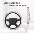 thumbnail image 5 of Haiem Cute Poodle Dog Print Steering Wheel Cover 15 Inches for Women Men, Neoprene Anti-Slip Cute Car Steering Wheel Grip Wrap Car Accessories Protective Case Cover for Vehicle Truck SUV, 5 of 8
