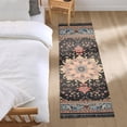 thumbnail image 6 of Vintage Boho Pattern Runner Rug Machine Washable Area Rugs Carpet Non Slip Entryway Mat for Bedroom Entryway Front Door, 6 of 7