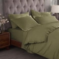 thumbnail image 3 of Superior Egyptian Cotton 300 Thread Count Duvet Cover Set, King/California King, Sage, 3 of 6