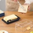 thumbnail image 5 of quanjun Butter Dish with Lid for Countertop,Easy Scoop,Butter Container with Splitter,Cheese Dish with Lid Butter Dish Organizer for Easy Cutting and Freshness, 5 of 6