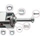 thumbnail image 2 of 1 Juego de reparación de cilindro de cerradura de puerta delantera izquierda y derecha para coche, piezas de repuesto para BMW E46 SERIE 3, accesorios para coche, 2 of 4