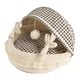 thumbnail image 1 of Cama cueva para gatos para todas las estaciones, cómoda, cálida, plegable, lavable, semicerrada, tienda para mascotas, cama cueva para gatos, perros pequeños S, 1 of 5