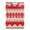 Silver, variant on Knitted Pattern in Christmas Red Acrylic Clipboard Drawing Board with Hook Writing Pad File Storage A4 Size Gold 12.5" x 9"