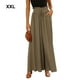 thumbnail image 3 of Pantalones fluidos Sonducket Amor de mujer Lino verde 2XL, 3 of 6