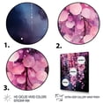 thumbnail image 3 of Designart "Pink Fuchsia Flowers Eardrop" Floral Framed Wall Art - Traditional Pink Fuschia Entryway Framed Wall Art Print, 3 of 6