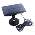 thumbnail image 2 of Panel de cámara,Fuente de alimentación del panel solar de la cámara de ,Miniatura de panel solar portátil pequeño para acampar,Banco de energía para teléfono móvil con luces para Baoblaze  Panel de cámara, 2 of 7