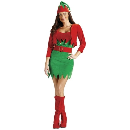 Elfalicious  Elf Christmas Costume - Women's Size Small/Medium (2-8)