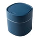 thumbnail image 5 of Billuyoard Bote de basura ABS con función de bolsa de basura oculta: amplia aplicación en escritorio, baño, dormitorio, cocina Azul emergente 2Conjunto, 5 of 6
