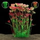thumbnail image 4 of Simulación de decoración de acuario, pecera, plantas acuáticas falsas, adornos de algas marinas de plástico acuático (rojo vino) ER, 4 of 4