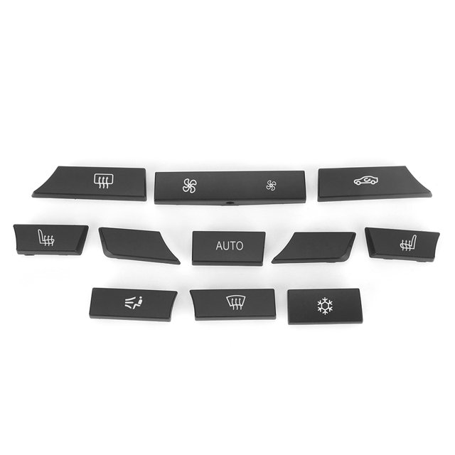 11 botones de aire acondicionado para interior de coche, compatibles con X5 X6 14-18