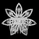 thumbnail image 5 of Clips de peine de pelo de diamantes de imitación de cristal de flor nupcial de boda de plata jinwen Peine, 5 of 6