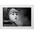 thumbnail image 1 of Flour, Piet 24x17 White Modern Wood Framed Museum Art Print Titled - the kid from Sarangkot, 1 of 4
