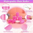 thumbnail image 3 of Jumbo Hair Curlers Rollers with Clips, 28 Pcs Big Rollers for Hair Set with 3 Sizes Self Grip Hair Roller for Long Medium Short Thick Thin Hair Bangs Volume, Salon Hair Dressing DIY Hair Roller, 3 of 7