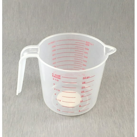 CalCastle Craft 4-Cup Plastic Measuring Cup