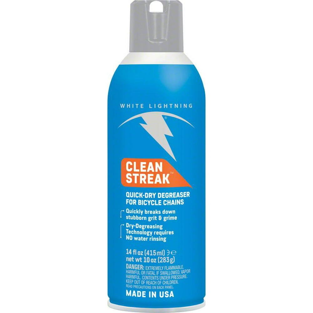 White Lightning Clean Streak QuickDry Bicycle Chain Degreaser