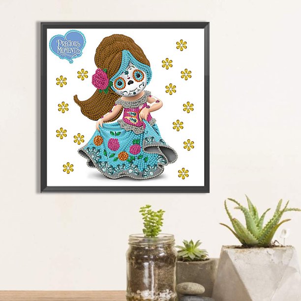 Cuadros Decorativos Diamond Painting 5D DIY Kit de taladro en forma especial parcial Doll Home Decor (YXC706) DQrwqpou embutido en tela