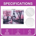thumbnail image 2 of Erosebridal Couple Lover Placemats Set of 4, Romantic Paris Table Mats for Dining Table Set of 4, Oil Printing Place Mats for in Door Dinning, Table Mats Bedroom Decor, 2 of 4