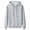 Gray Men Shirt, variant on DUMUIELD Mens Oversized Hoodie Big and Tall Hoodies Pullover Long Sleeve Casual Fleece Sweatshirts Solid Color Hooded Tops with Kangaroo Pocket Black,XXL