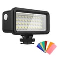 thumbnail image 1 of Lámpara de fotografía PULUZ PU631B Luz de relleno a prueba de agua Luz de buceo LED 6000K-6500K Temperatura de color IPX8 Bajo el agua 40M Batería incorporada con 8 filtros de color para fotografía su PULUZ Lámpara de fotografía, 1 of 7