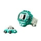 thumbnail image 2 of Juguete de muñeca de coche de carreras miniatura, coche de control remoto de 2.4GHZ, juguetes de reloj, coche de RC de Navidad, adecuado para niños y adultos, regalo de cumpleaños, azul, 2 of 9