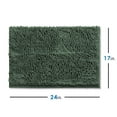 thumbnail image 4 of Nestl Bathroom Rugs, Machine Washable Bath Mats For bathroom Floor Rugs, Nonslip Backing Rubber Bath Rug, Hunter, 4 of 6